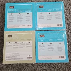 Stampin' Up set of four 6 x 6 paper packs
